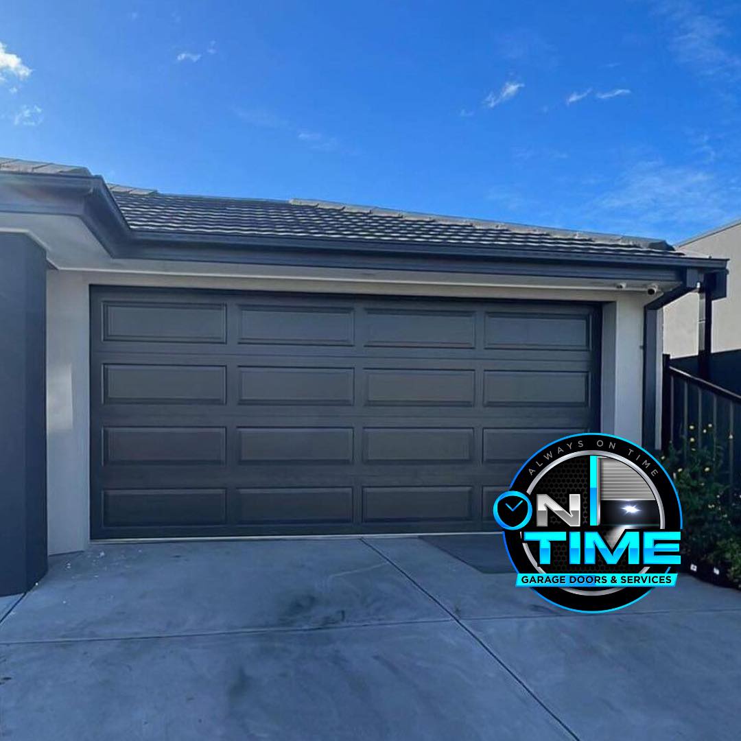 Garage door restored after repair